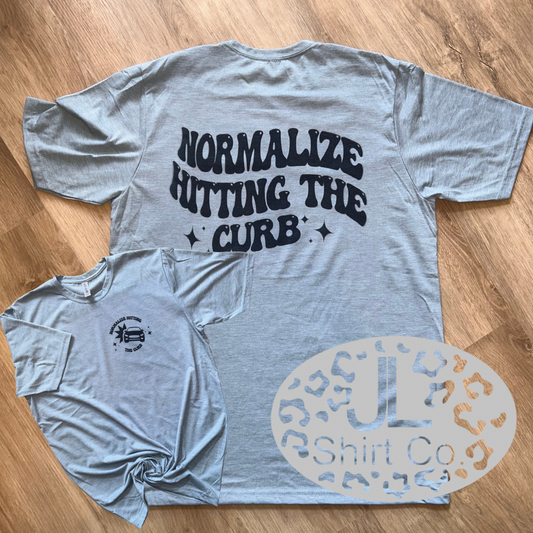 Normalize Hitting the Curb Tee