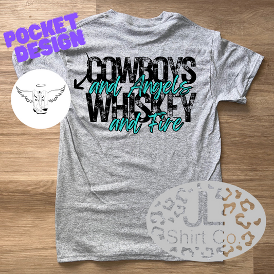 Cowboys And Angels Tee